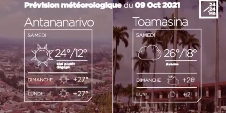 METEO du 09 octobre 2021