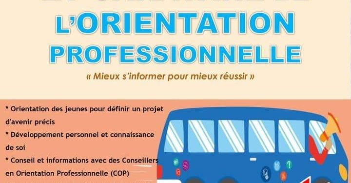 EMPLOI DES JEUNES – Une caravane de l’orientation professionnelle fera le tour de quatre grandes villes pour donner des conseils aux jeunes bacheliers et aux jeunes sans emplois