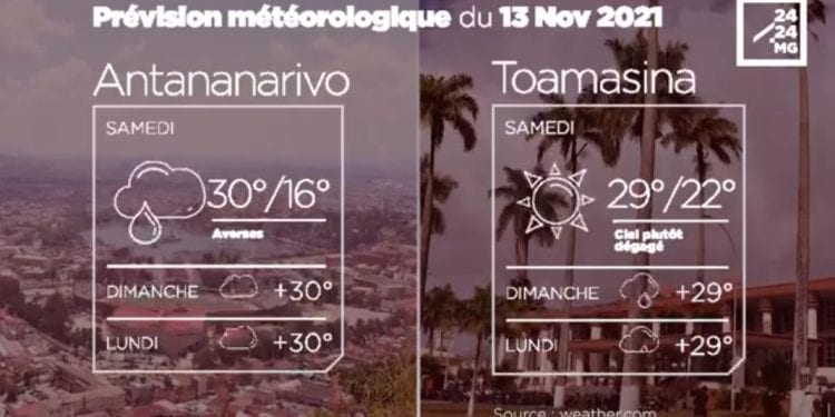METEO du 13 novembre 2021