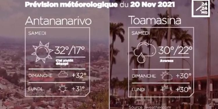 METEO du 20 novembre 2021
