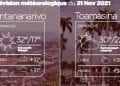 METEO du 21 novembre 2021