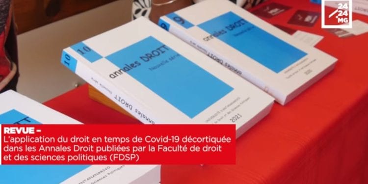REVUE – L’application du droit en temps de Covid-19 décortiquée dans les Annales Droit publiées par la Faculté de droit et des sciences politiques (FDSP)