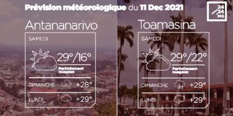 METEO du 11 décembre 2021