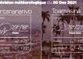 METEO du 20 décembre 2021