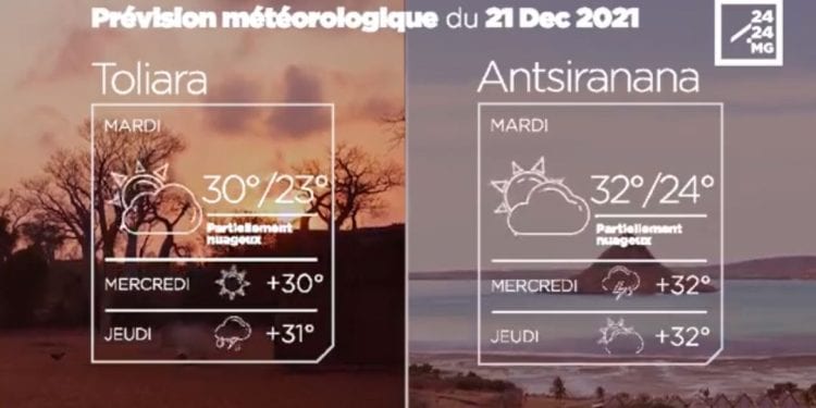 METEO du 21 décembre 2021