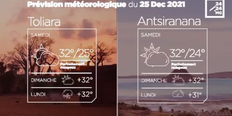 METEO du 25 décembre 2021
