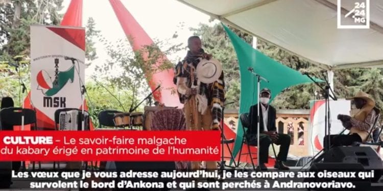 CULTURE – Le savoir-faire malgache du kabary érigé en patrimoine de l’humanité