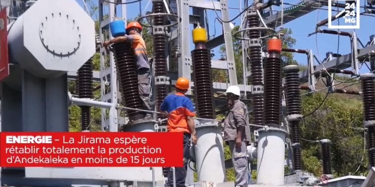 ENERGIE – La Jirama espère rétablir totalement la production d’Andekaleka en moins de 15 jours