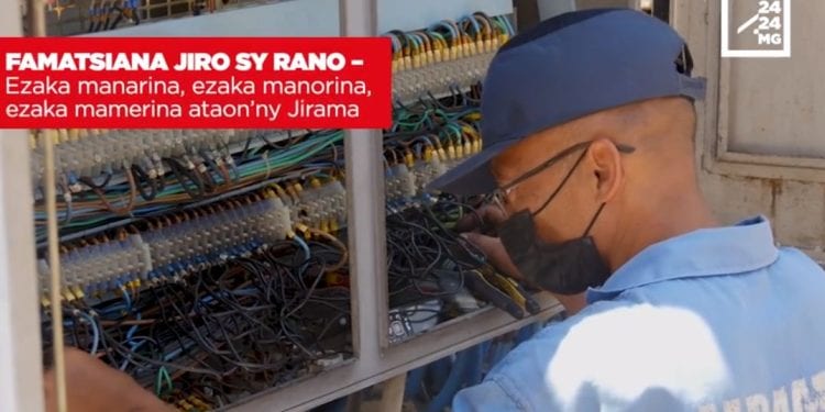 FAMATSIANA – Tra-boina ny milina sy fitaovana mpamokatra jiro sy rano, miezaka manarina ny Jirama