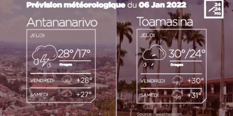METEO du 06 janvier 2022