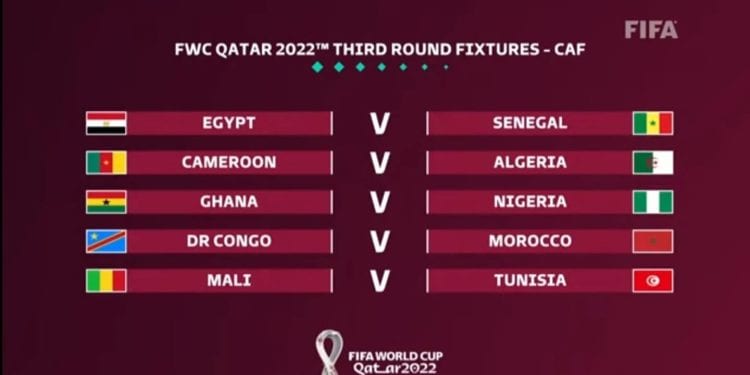 MONDIAL 2022 – RD Congo-Maroc, Cameroun-Algérie, Sénégal-Egypte : le tirage complet des barrages en Afrique pour la Coupe du monde au Qatar en 2022