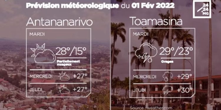METEO du 01 février 2022