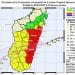 CATASTROPHES – Le cyclone tropical intense Batsirai s&rsquo;affaiblit et s&rsquo;approche de la région Vatovavy, il est prévu toucher terre ce samedi en soirée ou dans la nuit
