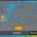 METEOROLOGIE – Le troisième système de la saison, la tempête Cliff, positionné à 3.844 à l&rsquo;Est de Vatomandry, prévu se désintégrer en début de semaine prochaine