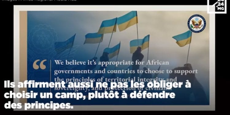 CONFLIT – Pourquoi les Etats-Unis souhaitent-ils que les Etats africains condamnent l’opération militaire russe en Ukraine ?