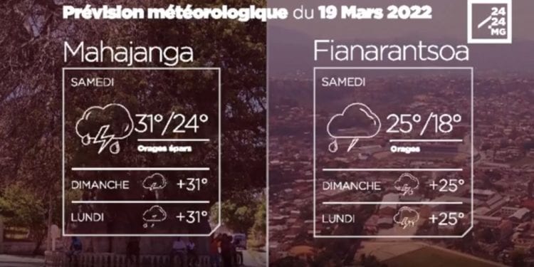 METEO du 19 mars 2022