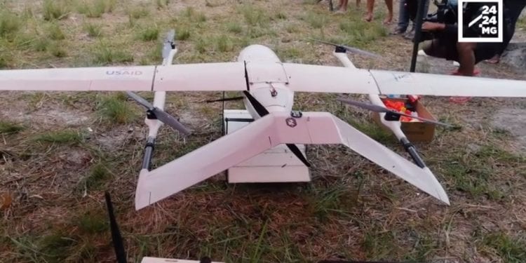 SANTE – Un drone pour transporter les médicaments dans les zones enclavées