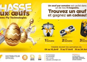 C’est parti pour la chasse aux œufs ! avec Fly Technologies
