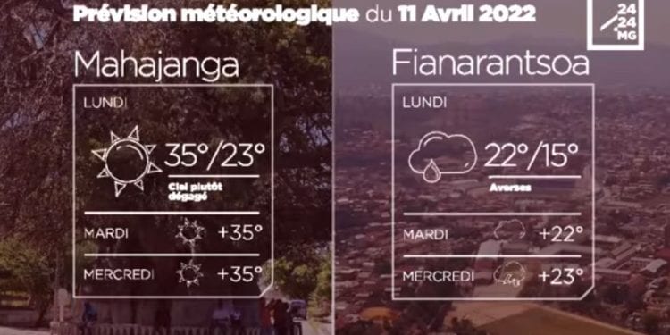 METEO du 12 avril 2022
