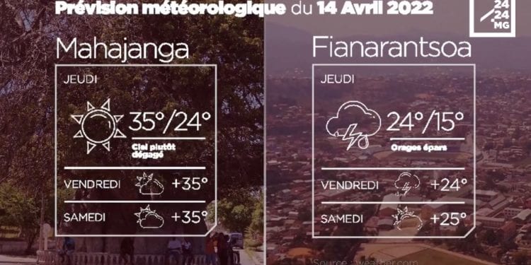 METEO du 14 avril 2022