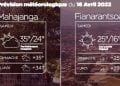 METEO du 16 avril 2022