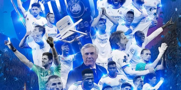 FOOTBALL – Le Real Madrid bat Liverpool (1-0) et remporte la 14ème Ligue des Champions de son histoire