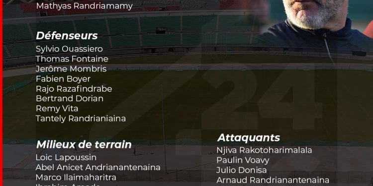 FOOTBALL – Une liste de 27 joueurs pour le retour de Nicolas Dupuis à la tête des Barea