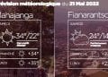 METEO du 21 mai 2022
