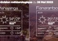 METEO du 26 mai 2022