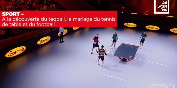 SPORT – A la découverte du teqball, le mariage du tennis de table et du football