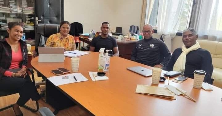 HANDISPORT – Melvin Adrien en discussion avec le ministère de la Jeunesse et des sports pour la promotion du football pour aveugle ou Cécifoot