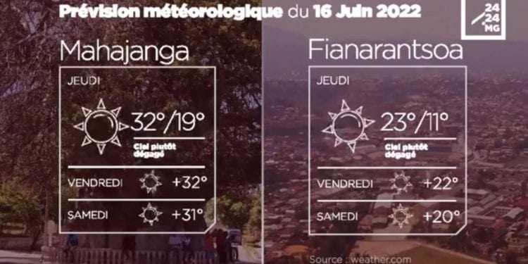 METEO du 16 juin 2022