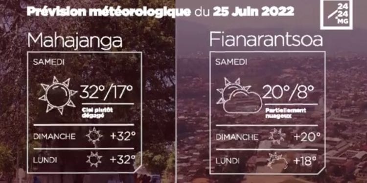 METEO du 25 juin 2022