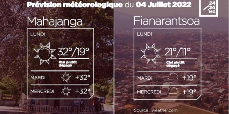 METEO du 04 juillet 2022
