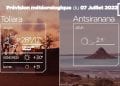 METEO du 07 juillet 2022