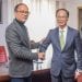 COMMERCE – La mise aux normes des produits agricoles et alimentaires malgaches pour s’adapter au marché chinois au menu de la rencontre entre Edgard Razafindravahy et Jiang Xuejun du Centre du commerce international mardi