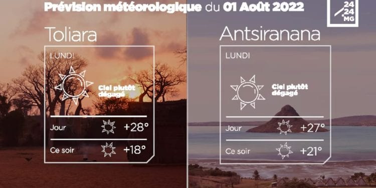 MÉTÉO du 01 août 2022