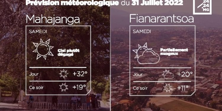 MÉTÉO du 31 juillet 2022