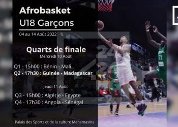 AFROBASKET U18 – Avantage aux Ankoay en quart de finale Madagascar – Guinée