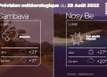 MÉTÉO du 29 août 2022