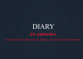 DIARY – 28 septembre : Journée internationale de l&rsquo;accès universel à l&rsquo;information.