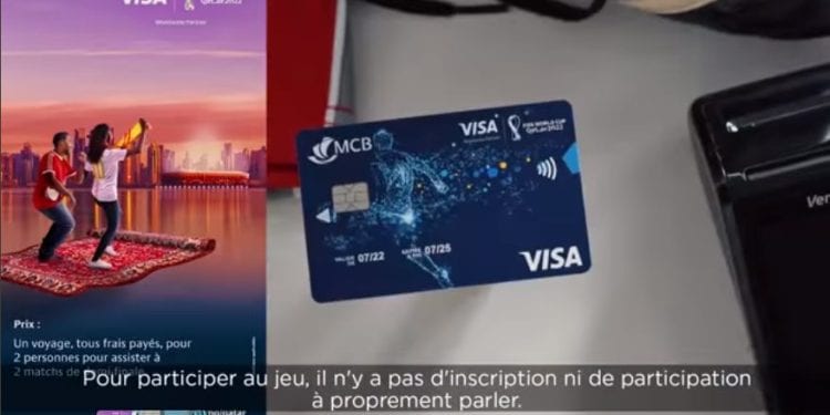⚽️ Envolez-vous pour la Coupe du monde FIFA 2022 avec MCB Madagascar et Visa ! ⚽️ Envolez-vous pour la Coupe du monde FIFA 2022 avec MCB Madagascar et Visa ! Faites des transactions avec votre carte Visa et tentez de gagner un voyage pour 2 personnes pour assister aux deux demi-finales de la Coupe du monde. Conditions : ????on.mcb.mg/qatar pour en savoir plus #MCBmadagascar #WorldCup2022 Voir moins