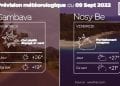 MÉTÉO du 09 septembre 2022