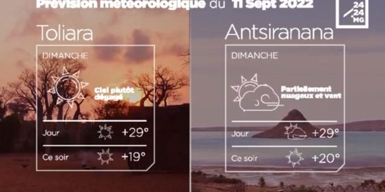 MÉTÉO du 11 septembre 2022