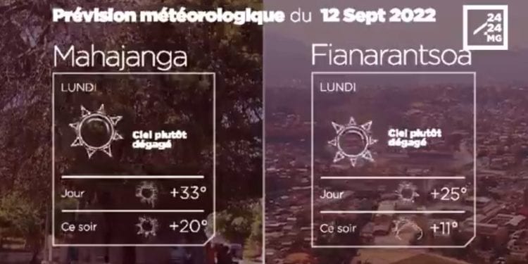 MÉTÉO du 12 septembre 2022