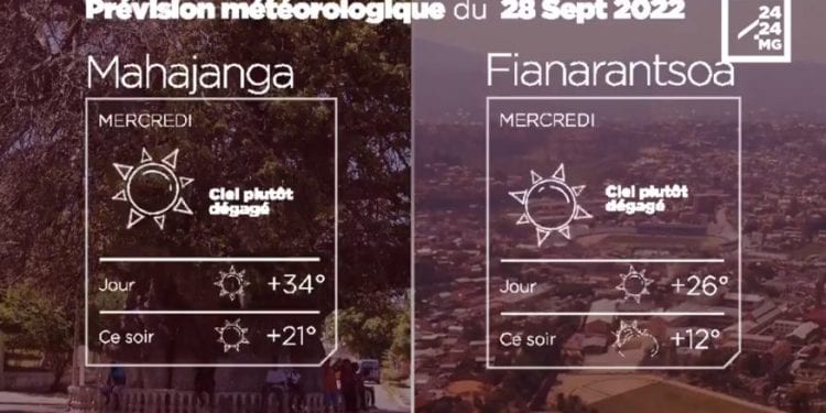 MÉTÉO du 28 septembre 2022