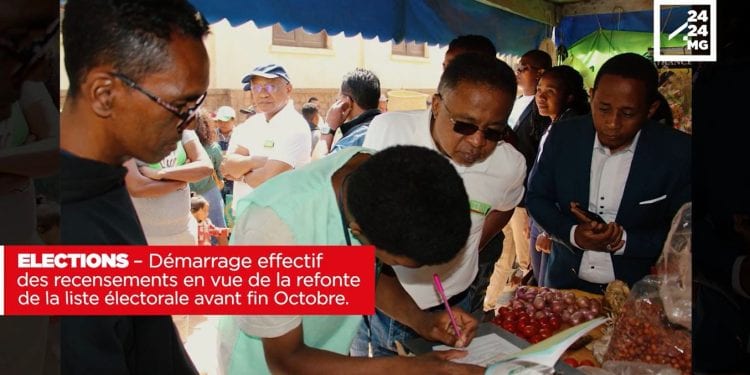 ELECTIONS – Démarrage effectif des recensements en vue de la refonte de la liste électorale avant fin Octobre.