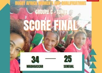 RUGBY – Les Ladies Makis battent 34 à 25 les Lionnes sénégalaises pour leur premier match au Rugby Africa women&rsquo;s cup qualification groupe C