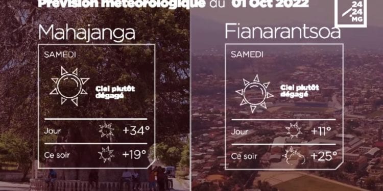 MÉTÉO du 01 octobre 2022