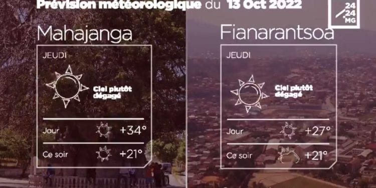 MÉTÉO du 13 octobre 2022